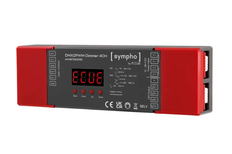 DMX2PWM Dimmer 4CH